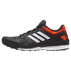 Adidas Supernova Sequence 9 Men's Running Shoes, Black/White/Orange